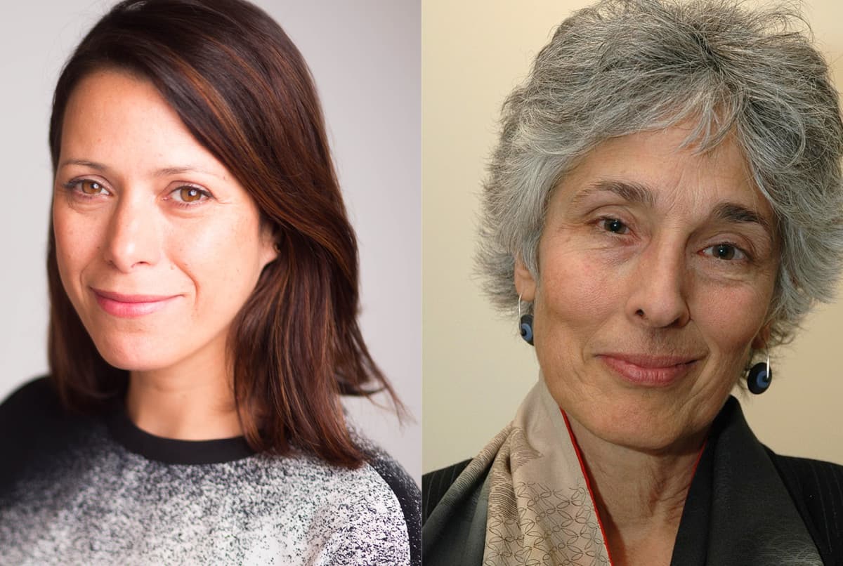 Headshots of Malkit Shoshan and Judy Norsigian.