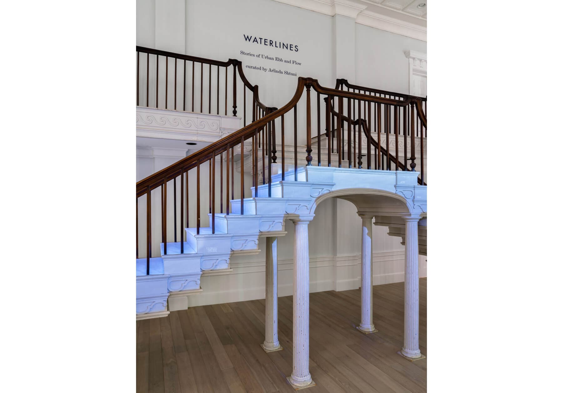 The museum’s centerpiece is a 1792 flying double staircase designed by Charles Bulfinch.